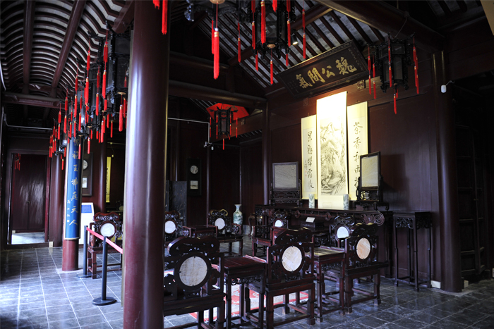 A scenic view of Nantong Hangongguan