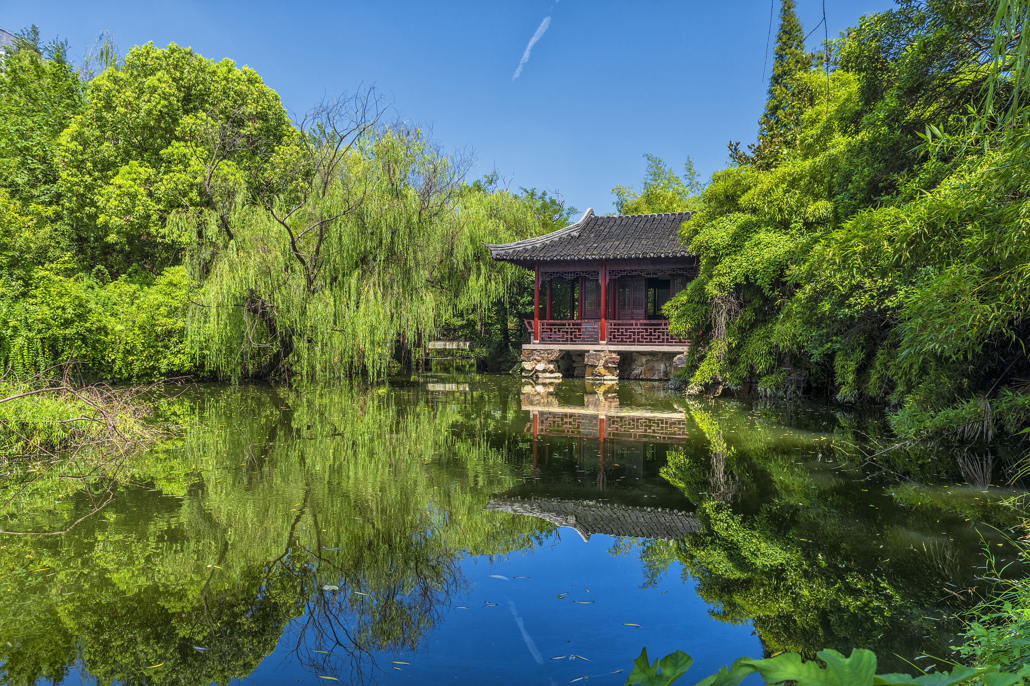 A scenic view of Nantong Shuihuiyuan