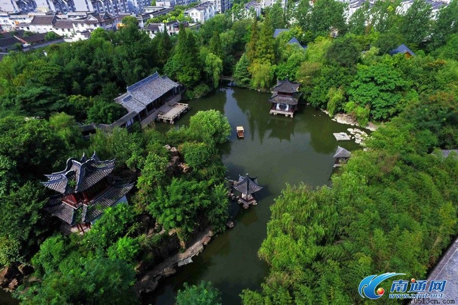 A scenic view of Nantong Shuihuiyuan