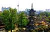 A scenic view of Nantong Tianningsi