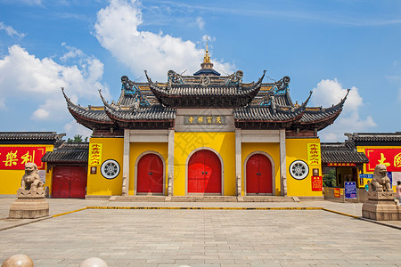 A scenic view of Nantong Tianningsi
