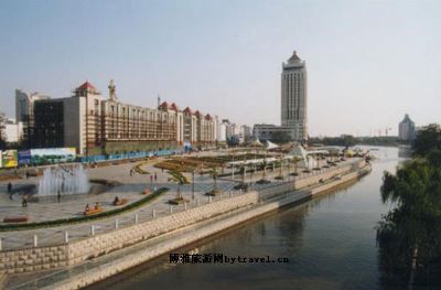 A scenic view of Nantong Tongchong Haitai Zongshanghui Dalou