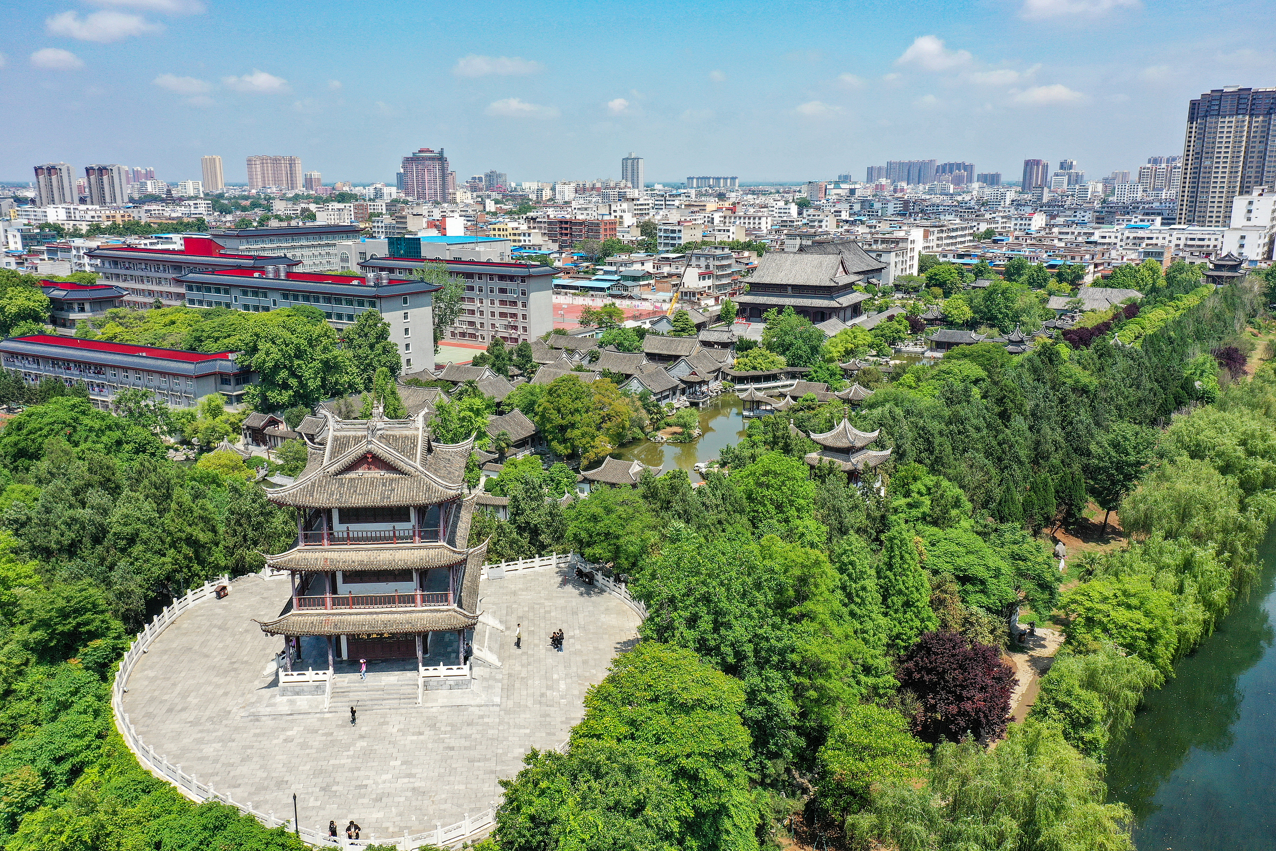 A scenic view of Nanyang Fushengsita