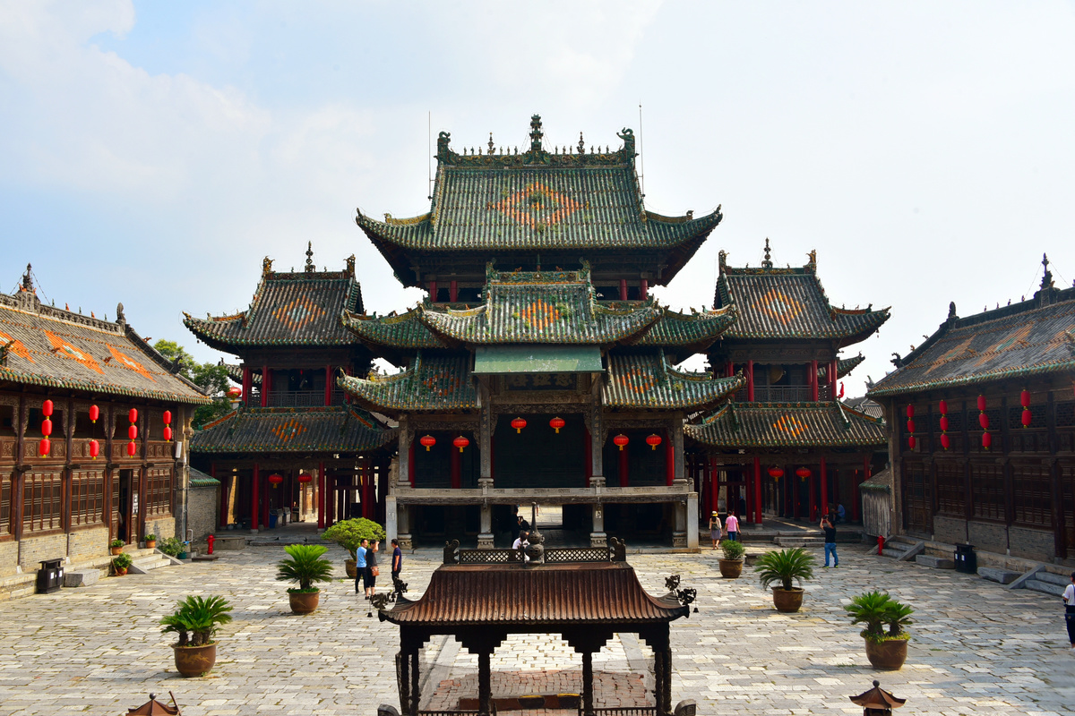 A scenic view of Nanyang Sheqishanshanhuiguan