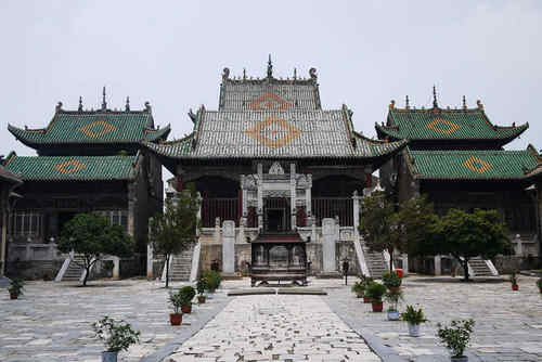 A scenic view of Nanyang Sheqishanshanhuiguan