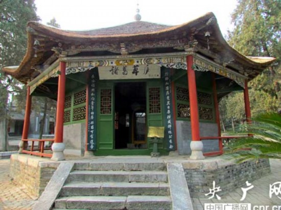 A scenic view of Nanyang Wuhouci