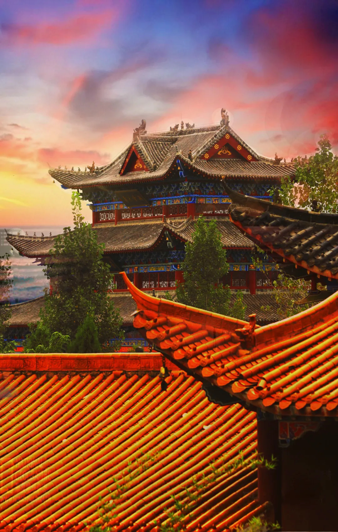 A scenic view of Nanyang Xiangyansi