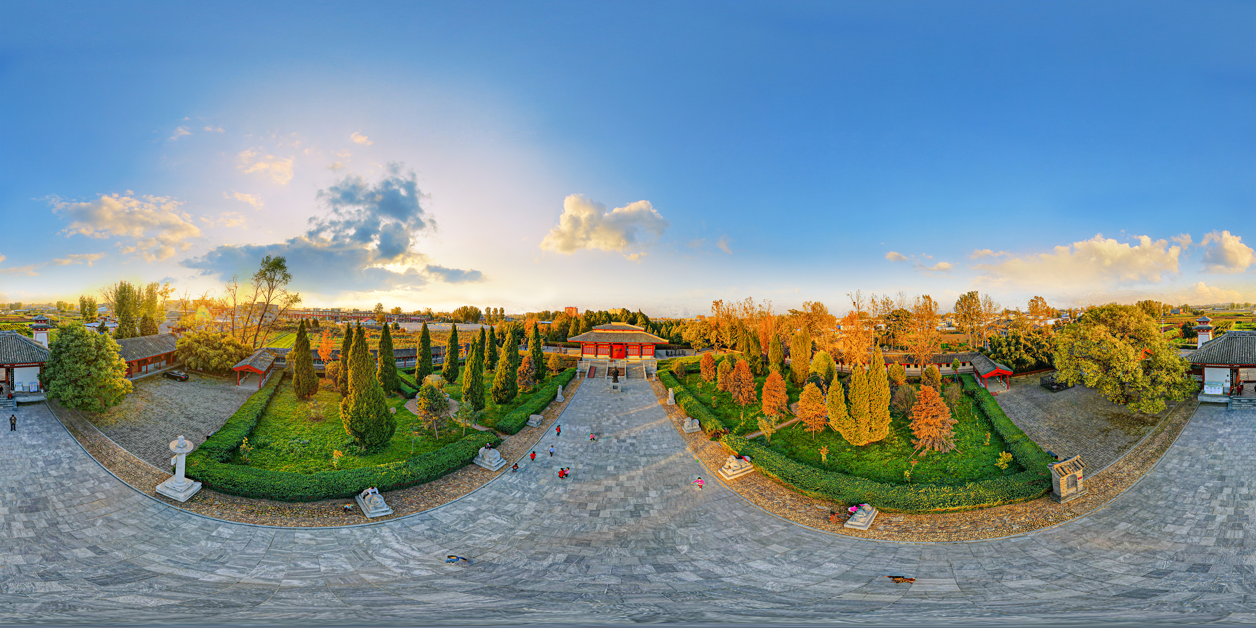 A scenic view of Nanyang Zhanghengmu