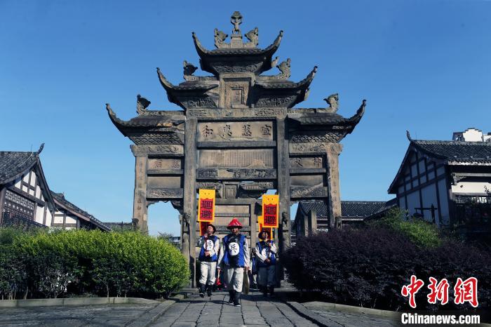 A scenic view of Neijiang Longchang Shipaifang