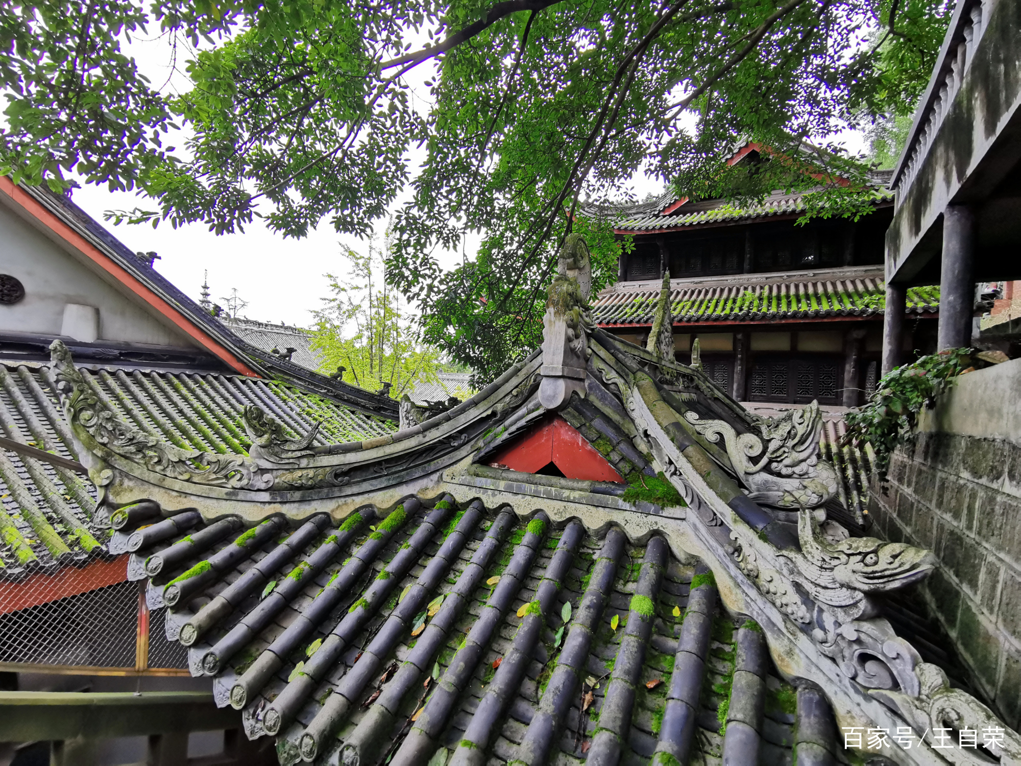 A scenic view of Neijiang Shengshuisi