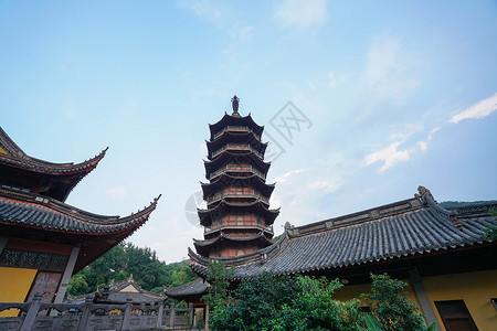A scenic view of Ningbo Ayuwangsi