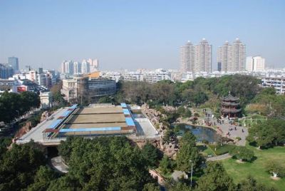 A scenic view of Ningbo Baiyunzhuang He Huangzongxi Wansitong Quanzuwang Mu
