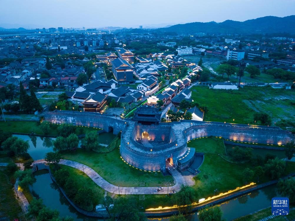 A scenic view of Ningbo Cicheng Gu Jianzhuqun