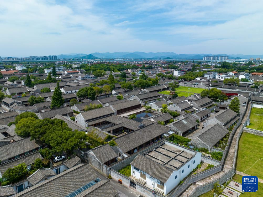 A scenic view of Ningbo Cicheng Gu Jianzhuqun
