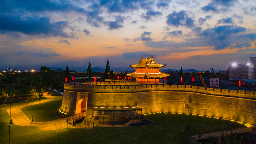 A scenic view of Ningbo Cicheng Gu Jianzhuqun