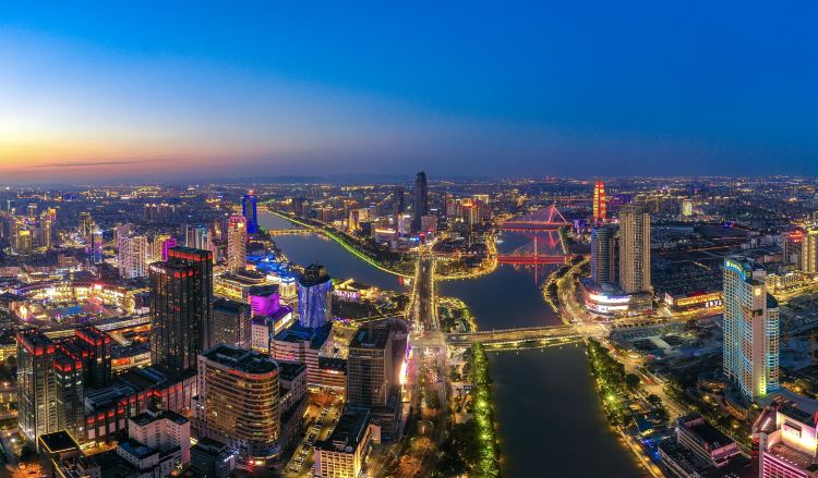 A scenic view of Ningbo Dayunhe