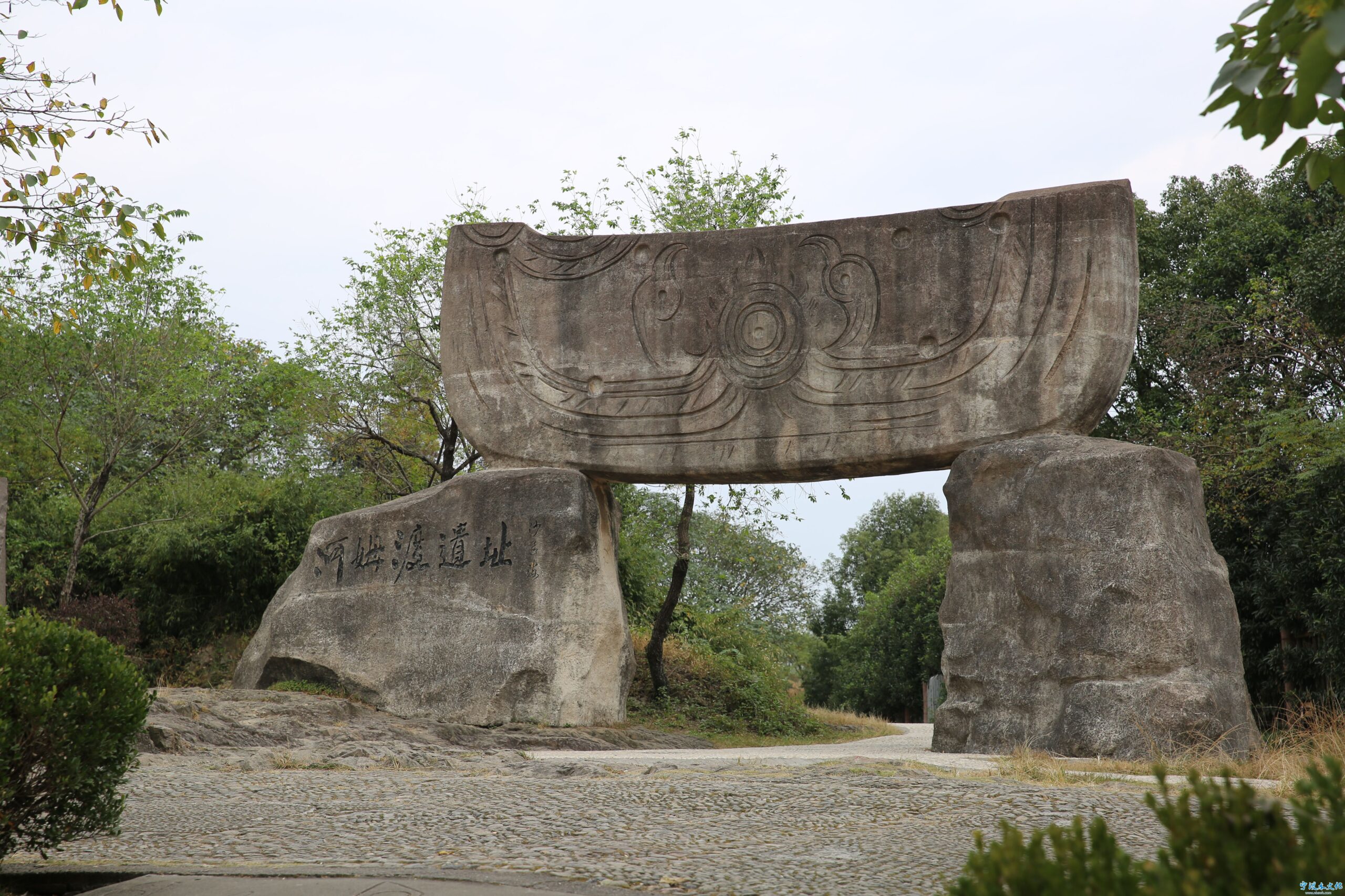 A scenic view of Ningbo Hemudu Yizhi