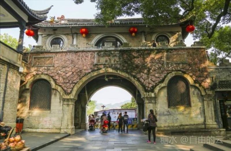 A scenic view of Ningbo Jiangshi Guju