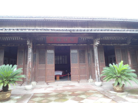 A scenic view of Ningbo Longshan Yushi Jiuzhai Jianzhuqun