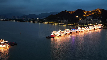 A scenic view of Ningbo Nandu Guangjiqiao