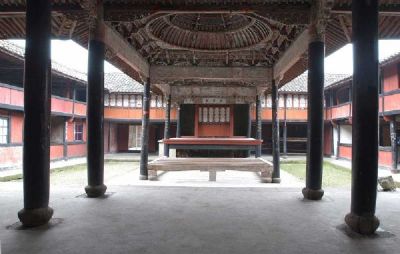 A scenic view of Ningbo Ninghai Guxitai