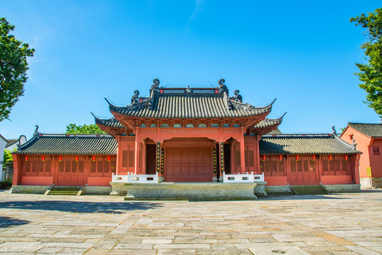A scenic view of Ningbo Ninghai Guxitai