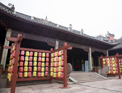 A scenic view of Ningbo Ninghai Guxitai