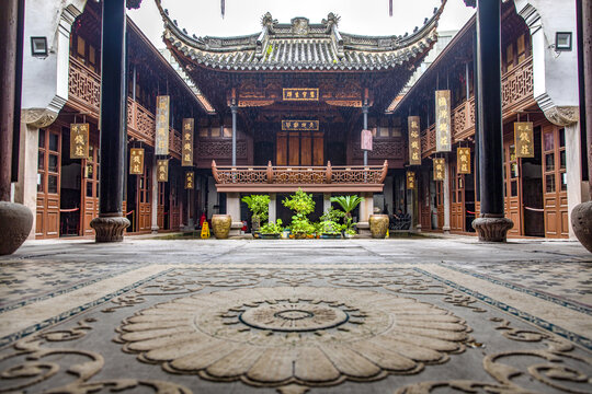 A scenic view of Ningbo Ninghai Guxitai