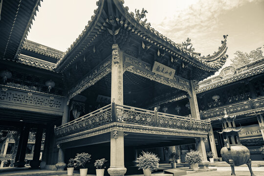 A scenic view of Ningbo Ninghai Guxitai
