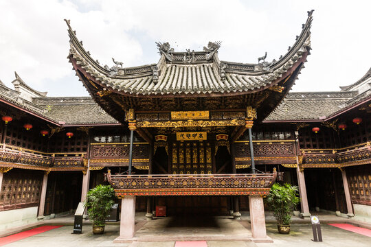 A scenic view of Ningbo Ninghai Guxitai