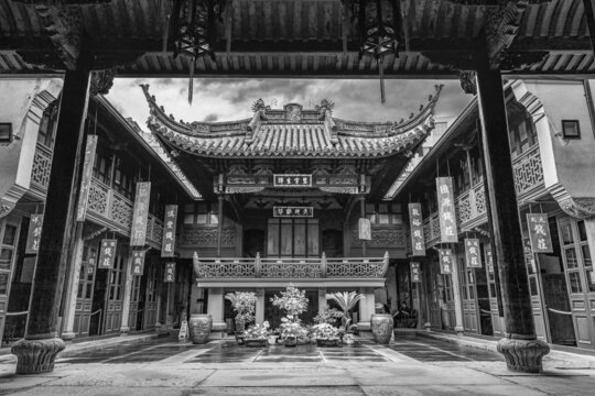 A scenic view of Ningbo Qianye Huiguan