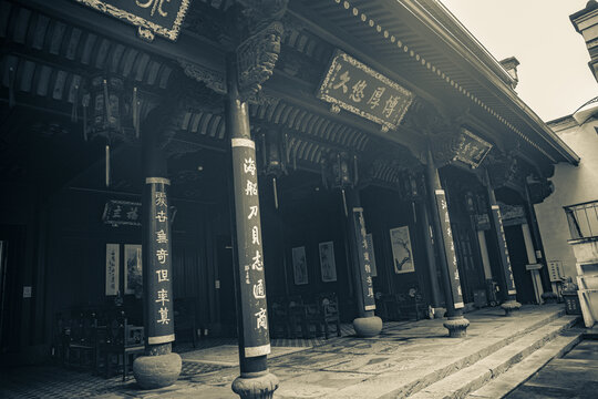 A scenic view of Ningbo Qianye Huiguan