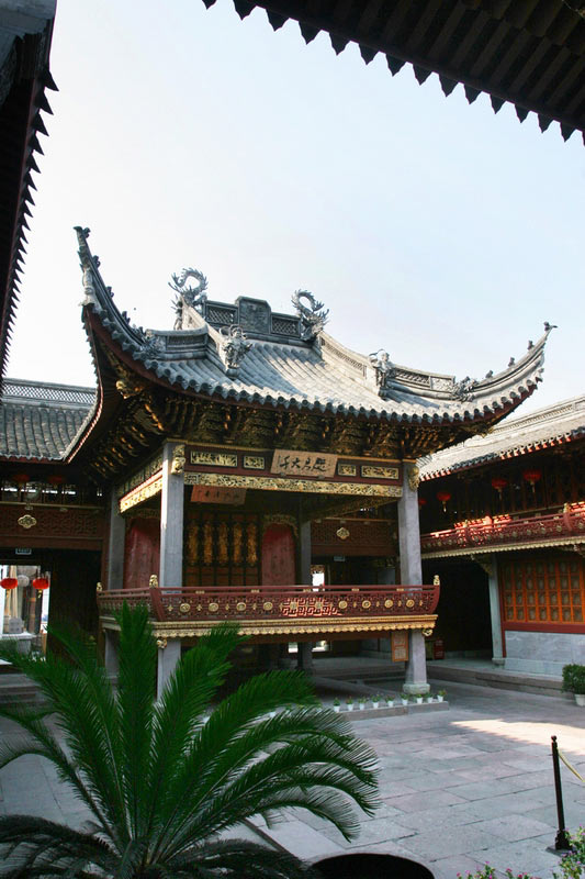 A scenic view of Ningbo Qingan Huiguan