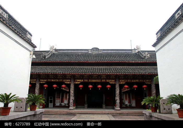 A scenic view of Ningbo Qingan Huiguan
