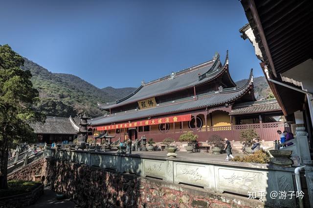A scenic view of Ningbo Tianningsi