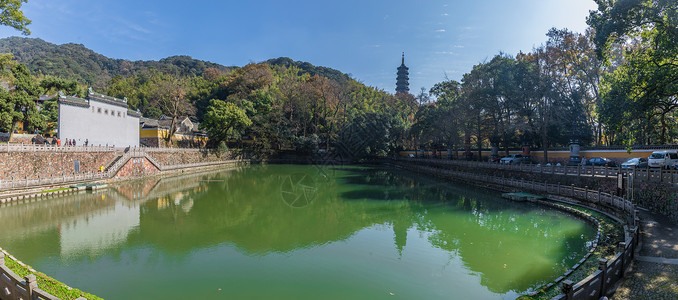 A scenic view of Ningbo Tiantongsi