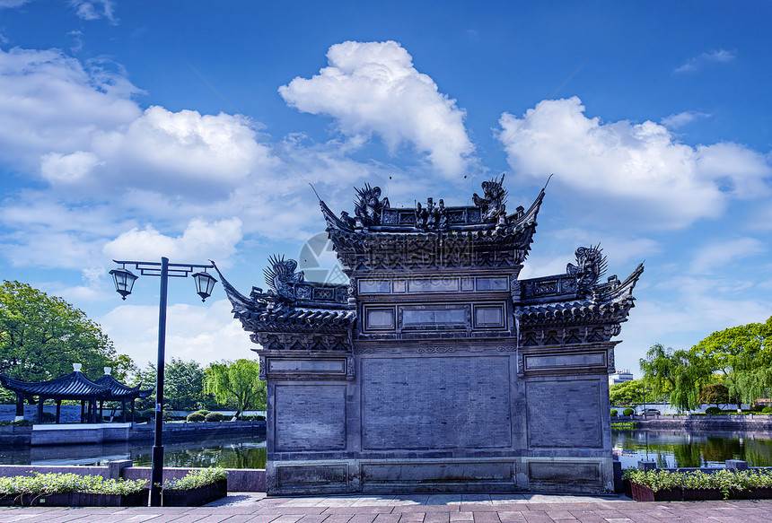 A scenic view of Ningbo Tianyige