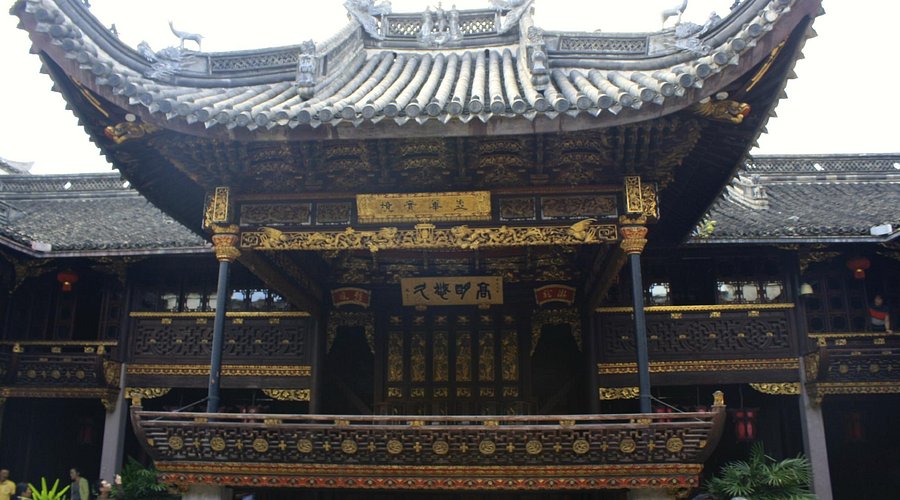A scenic view of Ningbo Tianyige