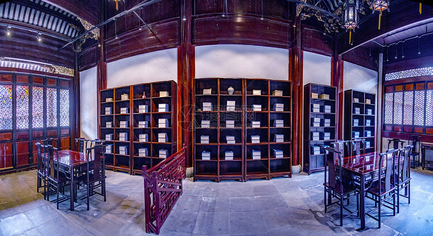 A scenic view of Ningbo Tianyige