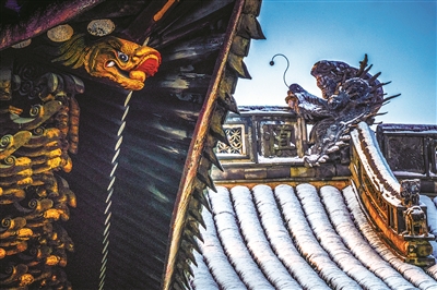 A scenic view of Ningbo Tianyige