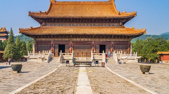 A scenic view of Ningbo Wangshouren Guju