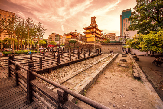 A scenic view of Ningbo Yongfengku Yizhi