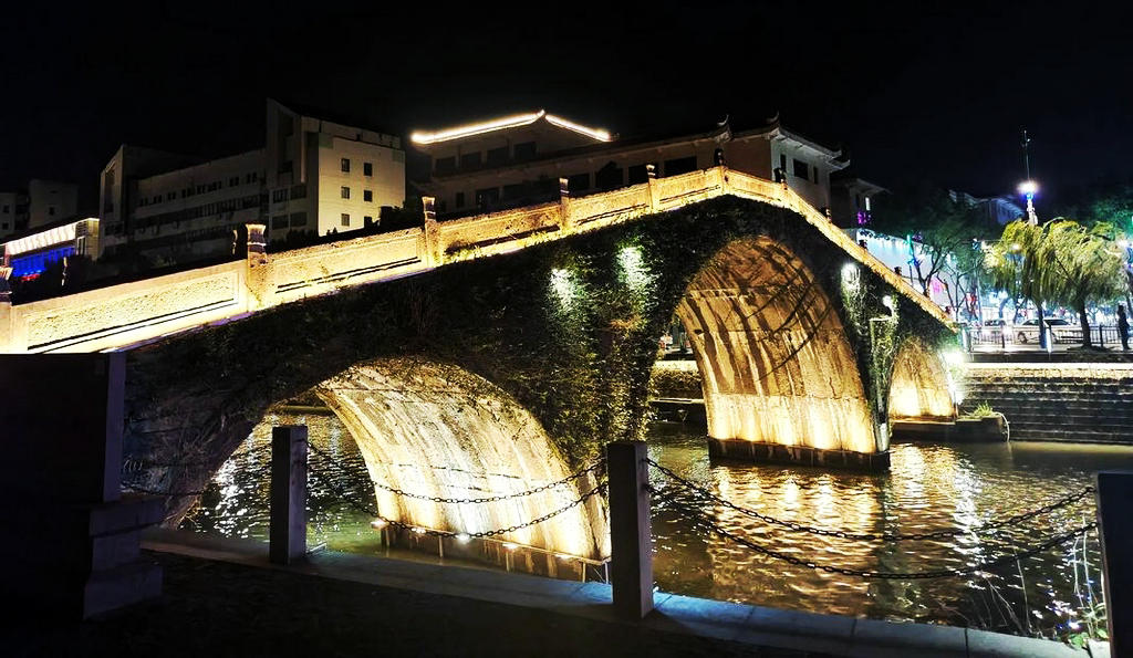 A scenic view of Ningbo Yuyao Tongjiqiao