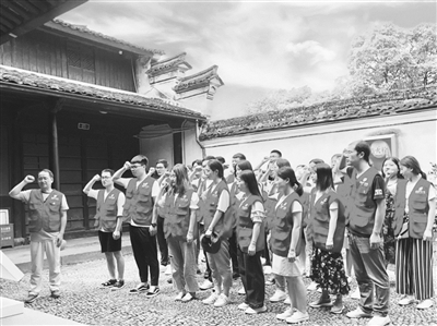 A scenic view of Ningbo Zhedong Kangri Genjudi Jiuzhi