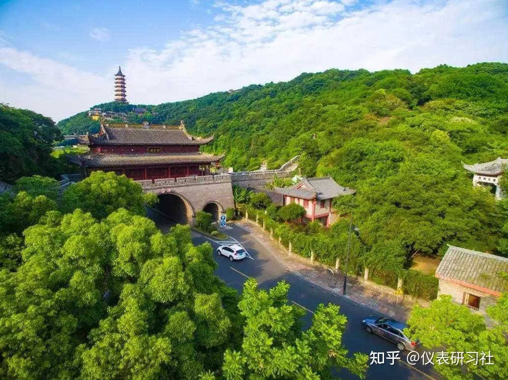 A scenic view of Ningbo Zhenhaikou Haifang Yizhi
