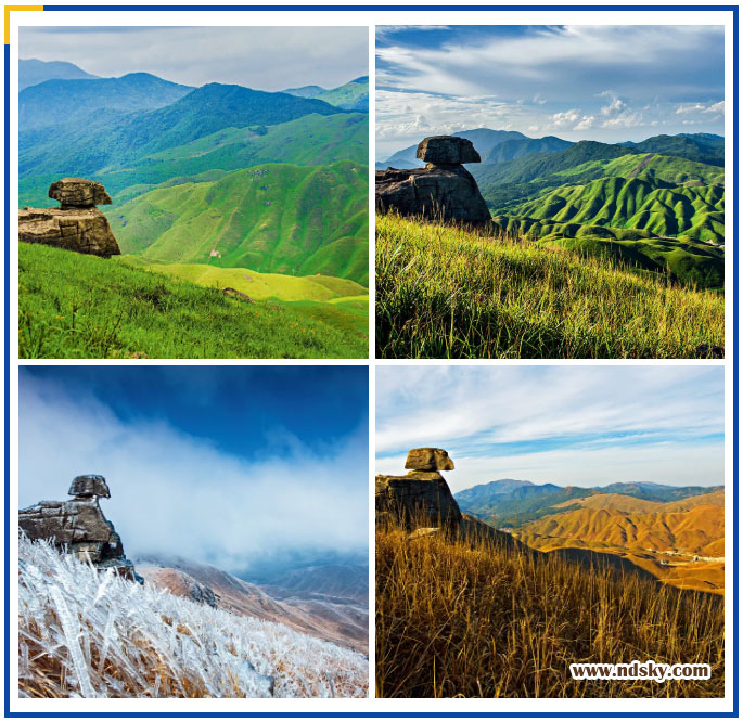 A scenic view of Ningde Fengqi Wushi Dazhai