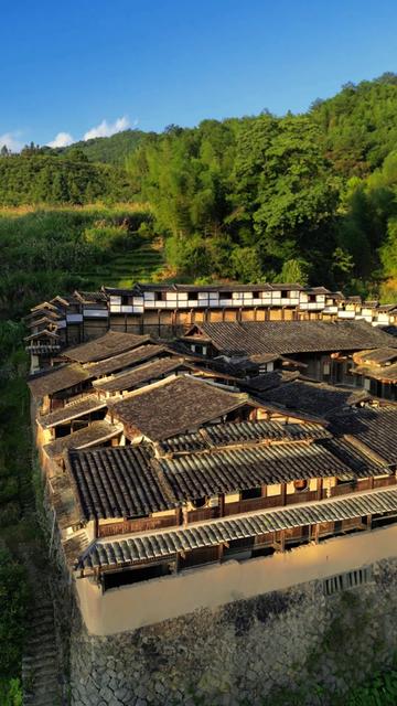 A scenic view of Ningde Fengqi Wushi Dazhai