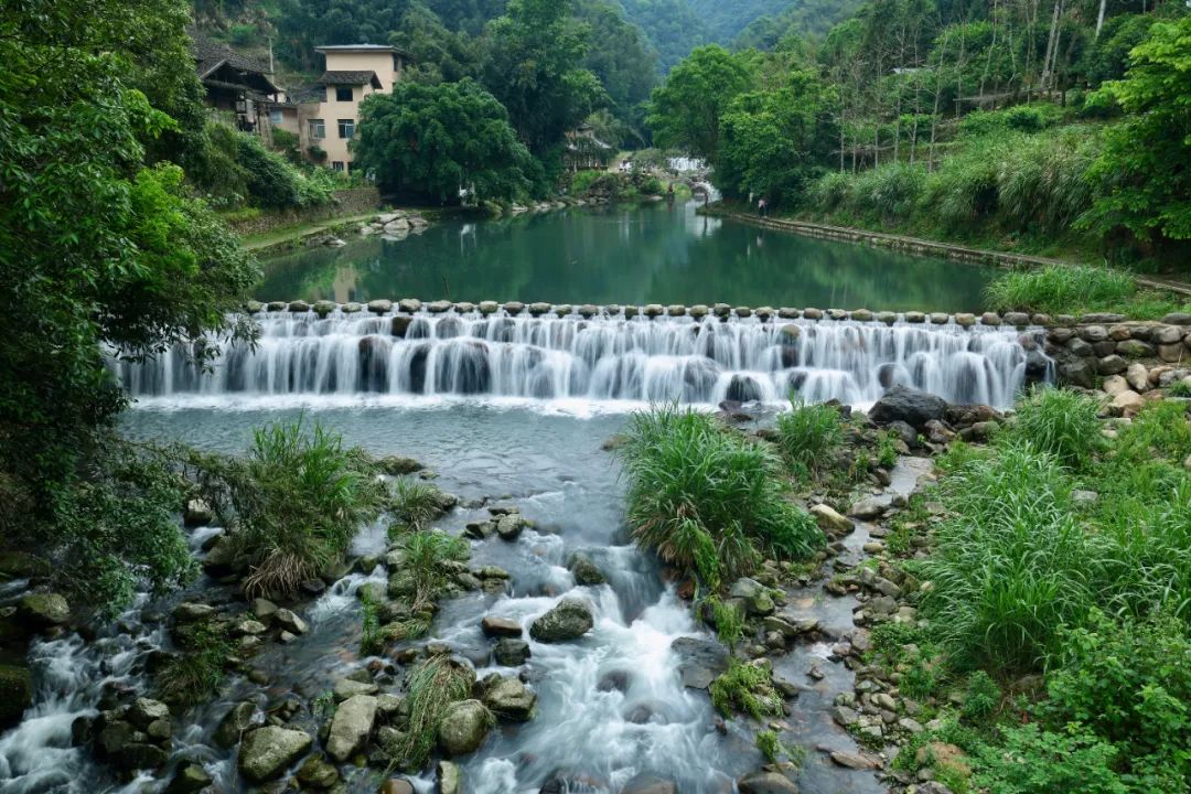 A scenic view of Ningde Fengqi Wushi Dazhai