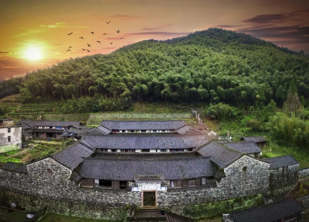 A scenic view of Ningde Fengqi Wushi Dazhai