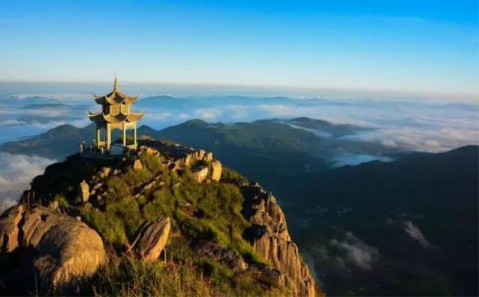 A scenic view of Ningde Fengqi Wushi Dazhai